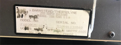 SYBRON BARNSTEAD THERMOLYNE™ TYPE 6000 ASHING MUFFLE FURNACE 975°C WATCH VIDEO