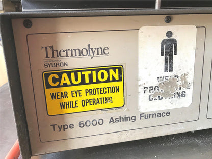 SYBRON BARNSTEAD THERMOLYNE™ TYPE 6000 ASHING MUFFLE FURNACE 975°C WATCH VIDEO