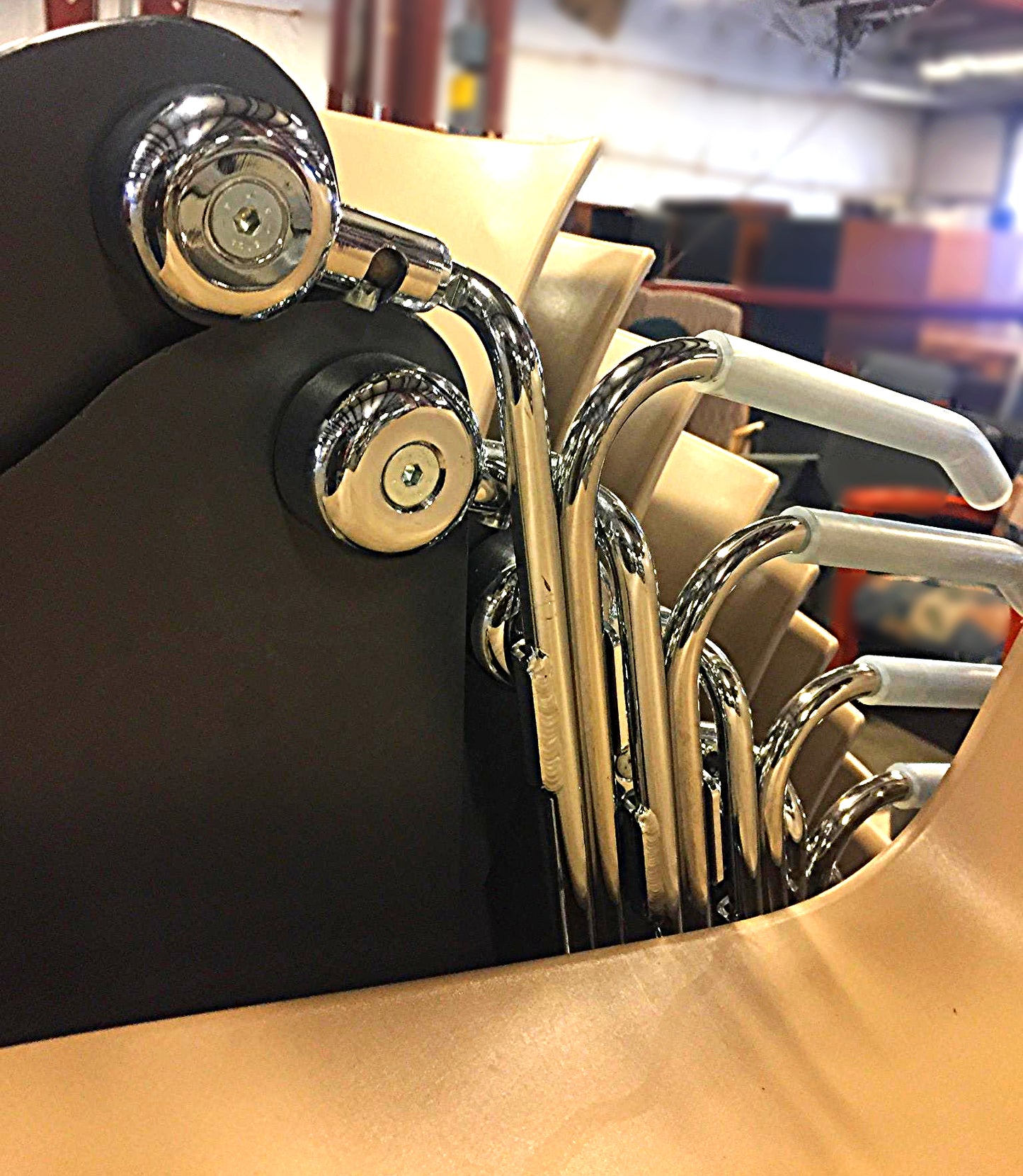 Lot 10 ARPER CATIFA 46 SLED BASE ARM CHAIR BASE WHEELS LIEVORE MOLINA FREE SHIP