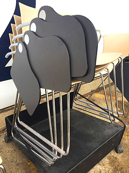 Lot 10 ARPER CATIFA 46 SLED BASE ARM CHAIR BASE WHEELS LIEVORE MOLINA FREE SHIP