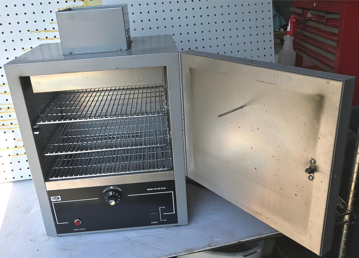 QUINCY LAB 10AF OVEN AIR FORCED 'AF' LAB OVEN & MANUAL GUARANTEED WORKS FREESHIP