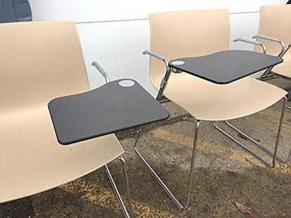 Lot 10 ARPER CATIFA 46 SLED BASE ARM CHAIR BASE WHEELS LIEVORE MOLINA FREE SHIP