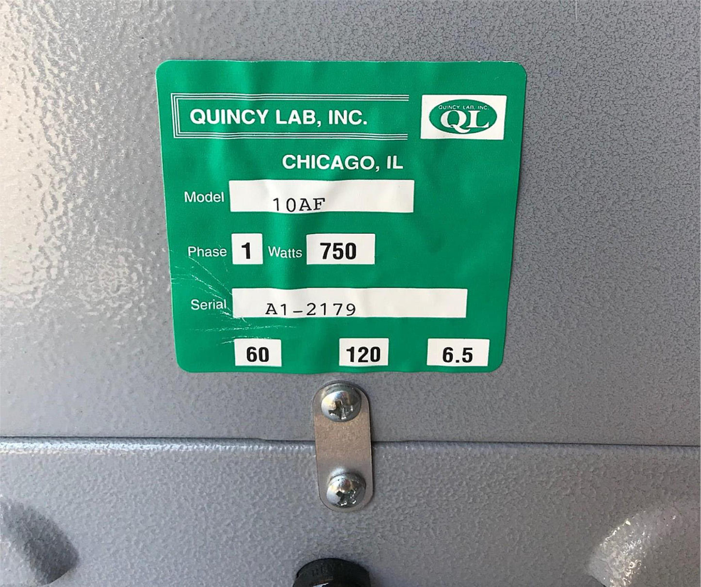QUINCY LAB 10AF OVEN AIR FORCED 'AF' LAB OVEN & MANUAL GUARANTEED WORKS FREESHIP