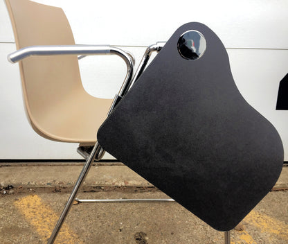 Lot 10 ARPER CATIFA 46 SLED BASE ARM CHAIR BASE WHEELS LIEVORE MOLINA FREE SHIP