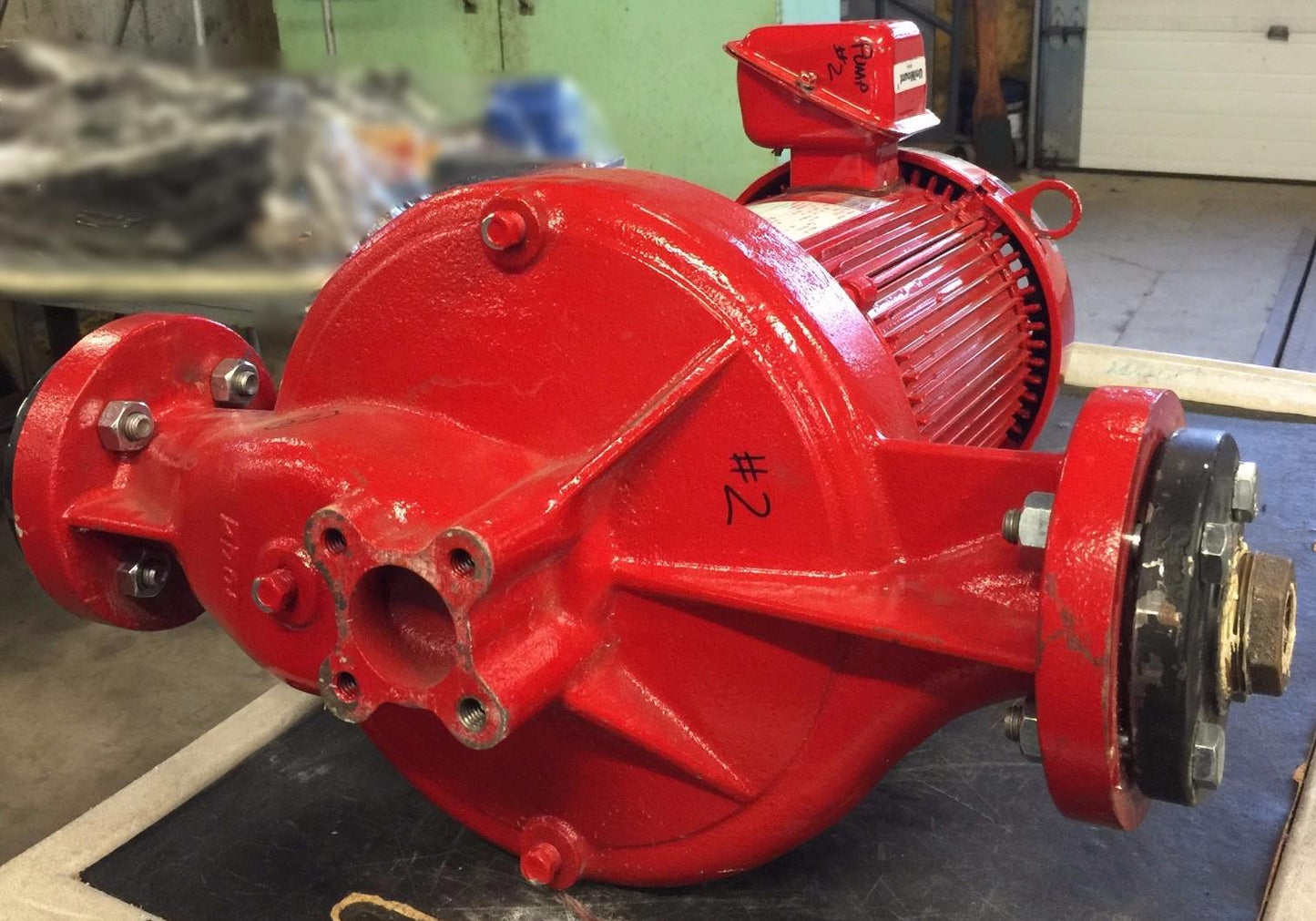 BELL & GOSSETT SERIES 80 IN-LINE MOUNTED CENTRIFUGAL PUMP 3PH R L DEPPMANN 80-1