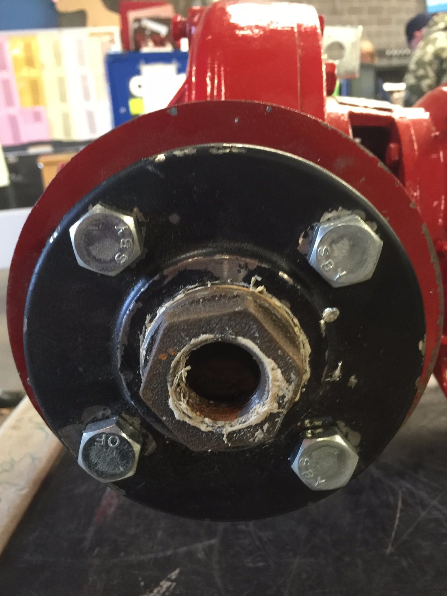 BELL & GOSSETT SERIES 80 IN-LINE MOUNTED CENTRIFUGAL PUMP 3PH R L DEPPMANN 80-1