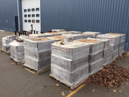 BN RARE ARCHITECTURAL REFRACTORY FIRE RESISTANT BRICK PALLET BRICKS TECH DESIGN