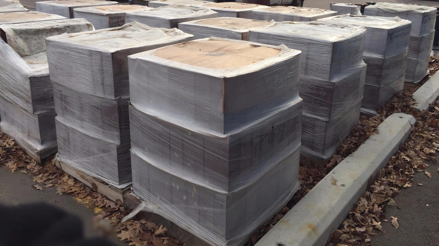 BN RARE ARCHITECTURAL REFRACTORY FIRE RESISTANT BRICK PALLET BRICKS TECH DESIGN