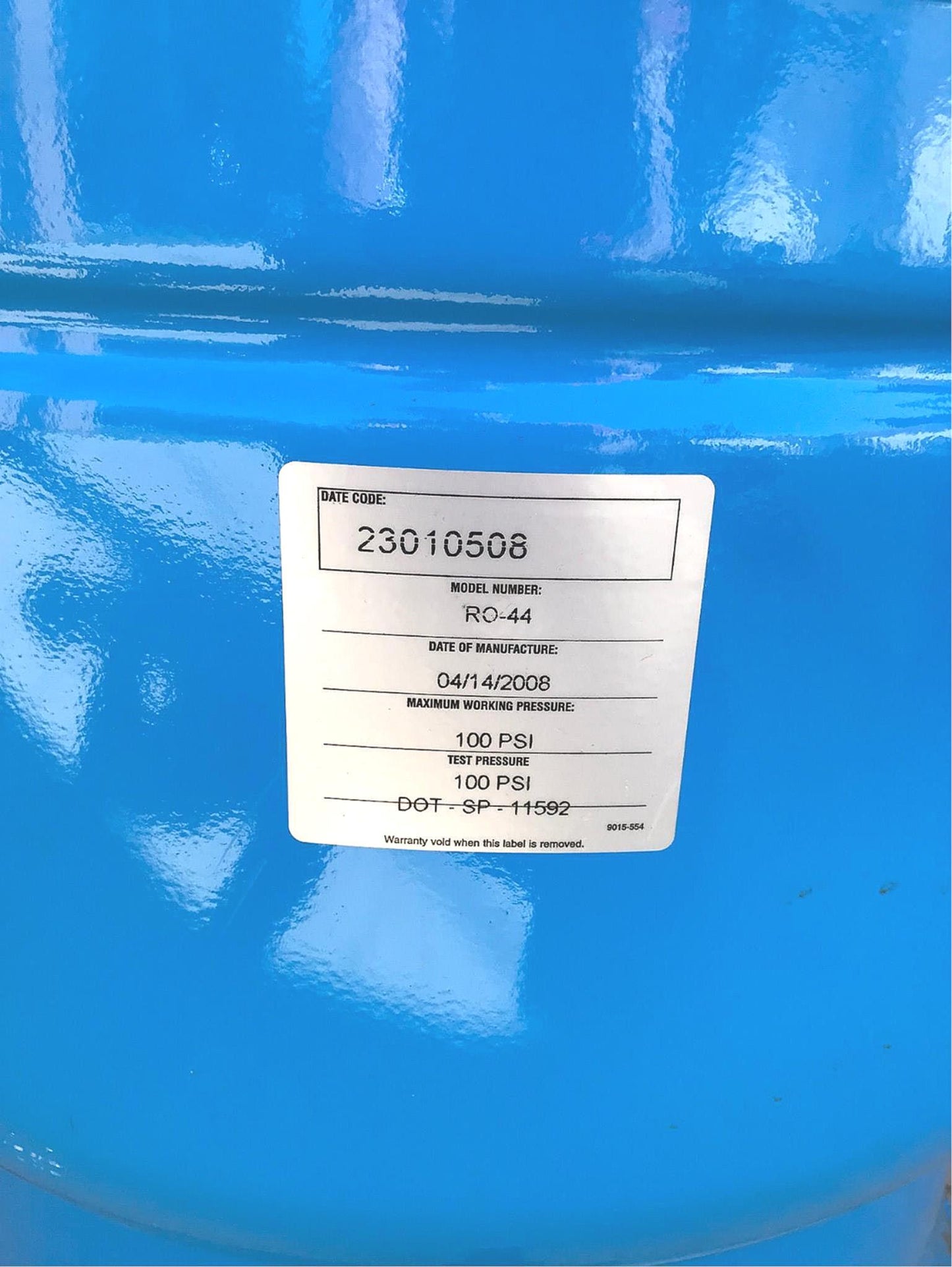 AMTROL RO44 REVERSE OSMOSIS STORAGE TANK WATER LAB HYDROPONIC AQUARIUM FREE SHIP