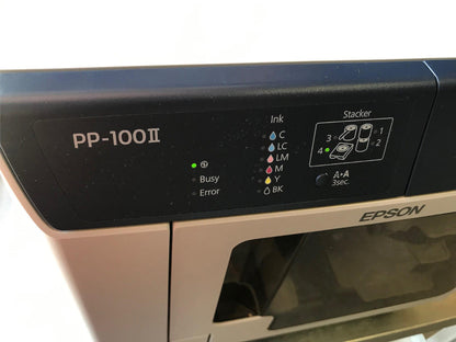 EPSON PP-100II DISC PRODUCER PRINTER 100% TESTEDGUARANTEED WATCH VIDEO FREE SHIP