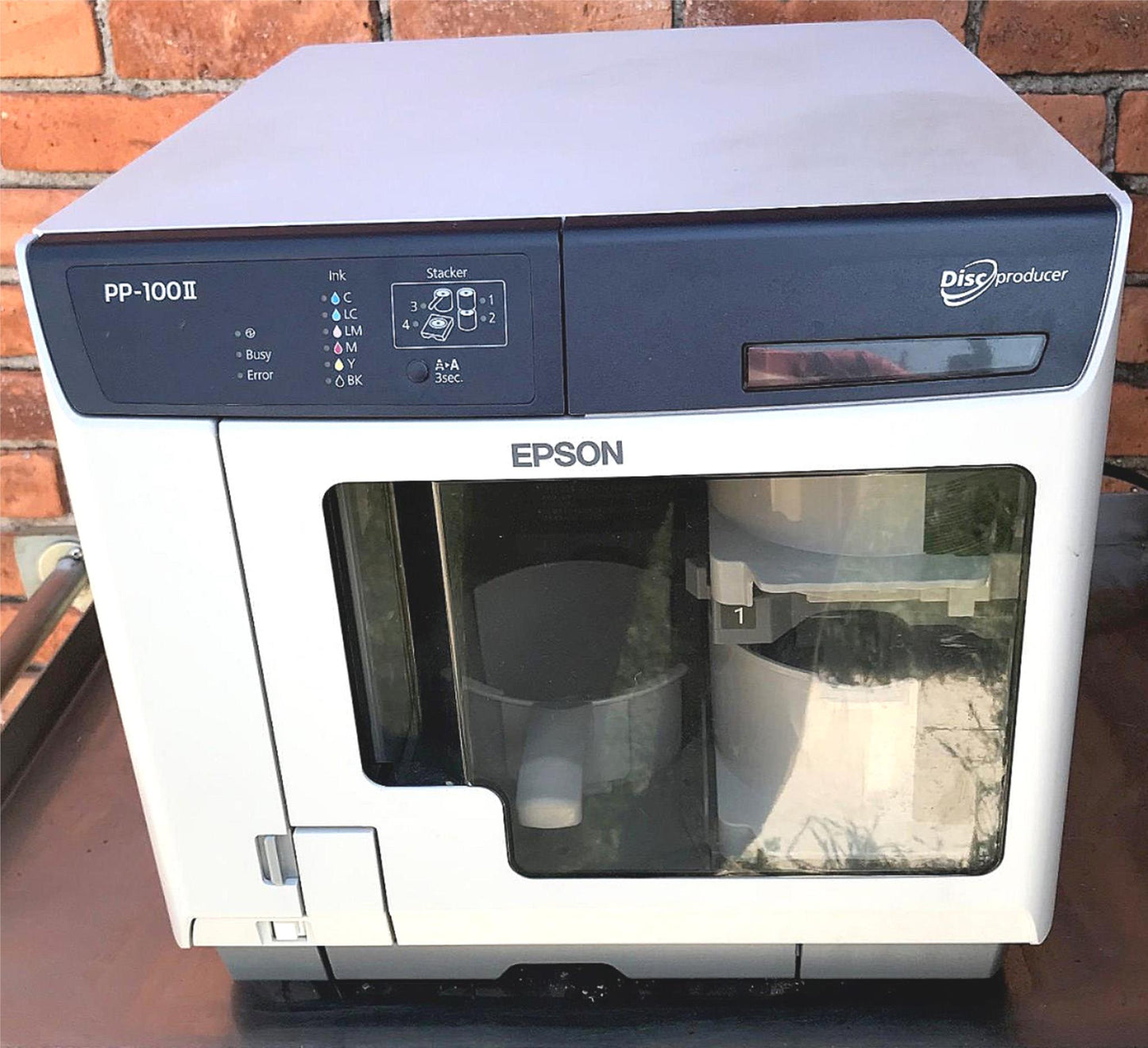 EPSON PP-100II DISC PRODUCER PRINTER 100% TESTEDGUARANTEED WATCH VIDEO FREE SHIP