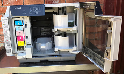 EPSON PP-100II DISC PRODUCER PRINTER 100% TESTEDGUARANTEED WATCH VIDEO FREE SHIP