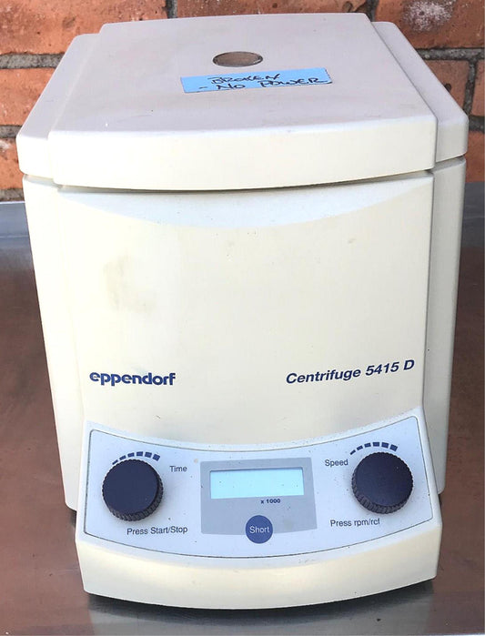 EPPENDORF 5415D with F45-24-1 ROTOR WITH LID FOR PARTS FREE SHIPPING