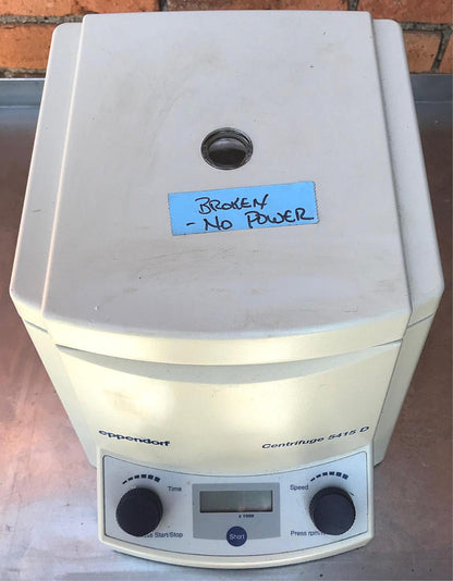 EPPENDORF 5415D with F45-24-1 ROTOR WITH LID FOR PARTS FREE SHIPPING