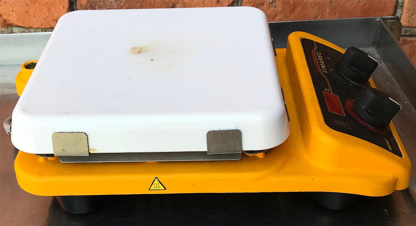 CIMAREC SP131325 DIGITAL HOTPLATE & MAGNETIC STIRRER 7.25” x 7.25” WATCH VIDEO