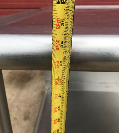 MADEINUSA VINTAGE 1959 HEAVY GAUGE STAINLESS 60x36x32 ISLAND +3DRAWERS FREE SHIP