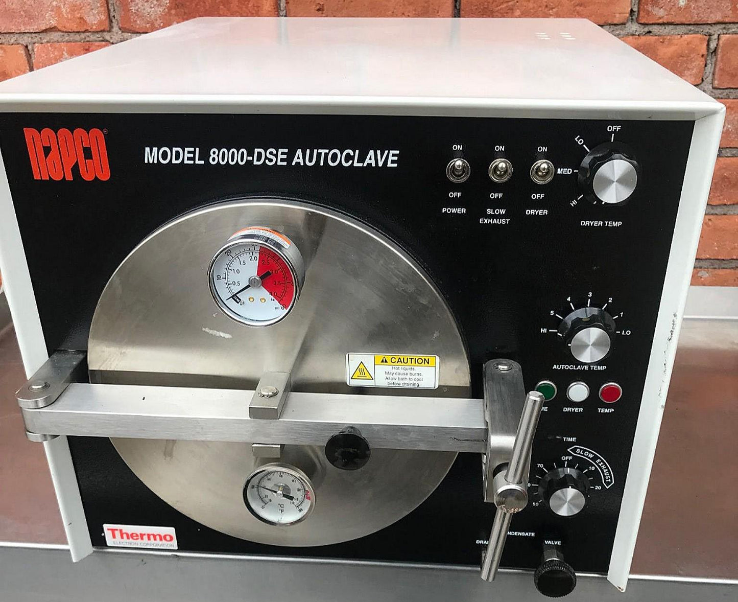 NAPCO 8000-DSE STERILIZER AUTOCLAVE 100% TESTED PERFECT WATCH VIDEO FREE SHIP