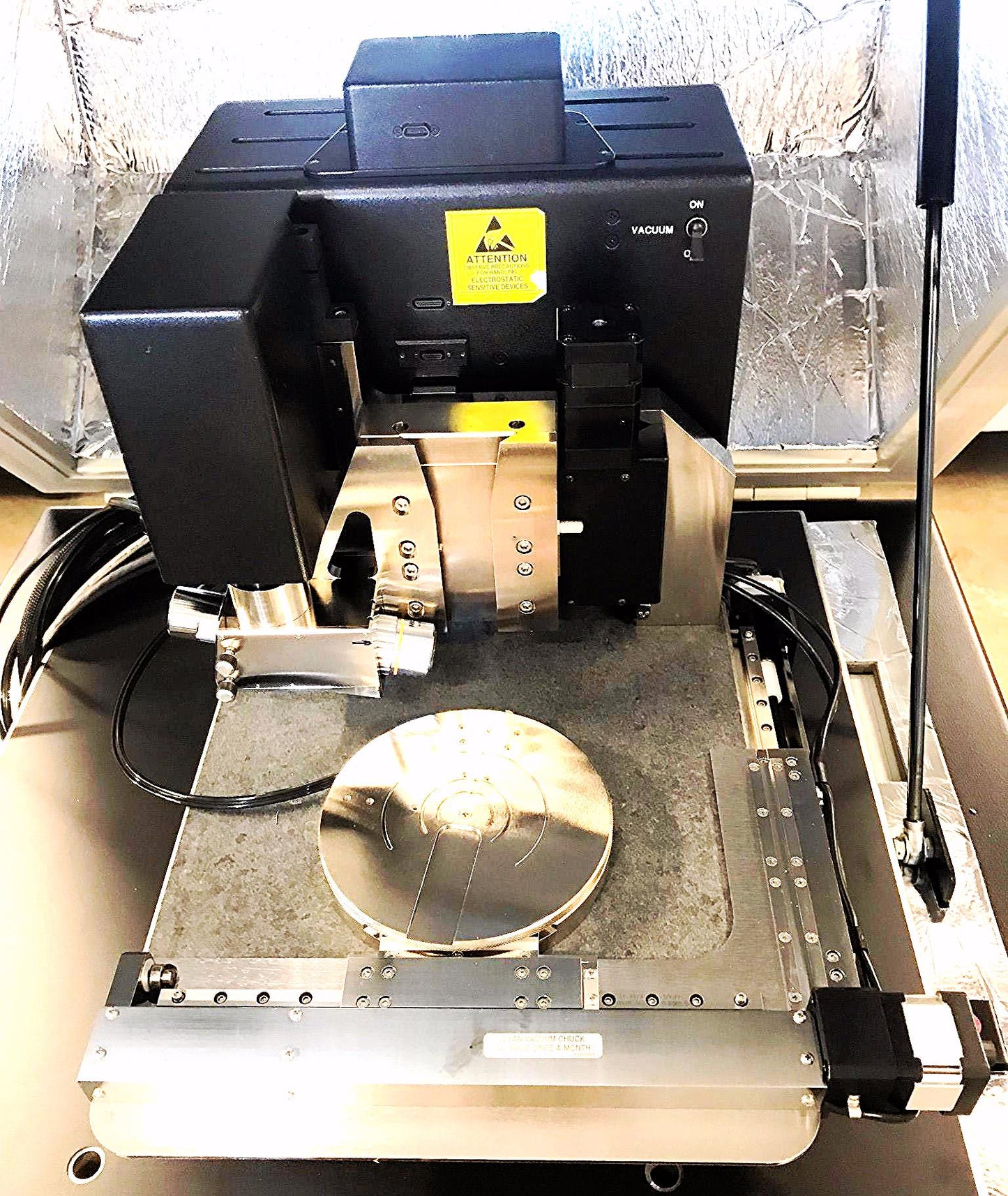 VEECO DIGITAL INSTRUMENT DIMENSION V D3100V MICROSCOPE NANOMECHANIICAL TMC TABLE