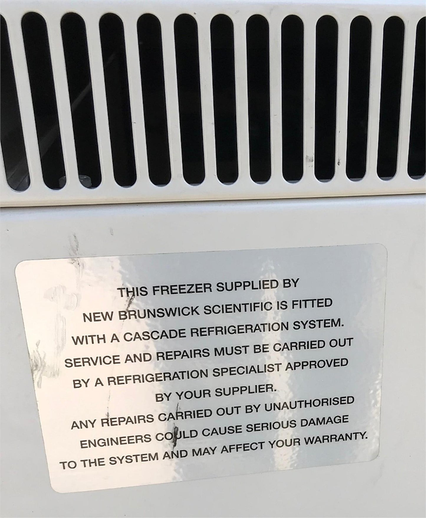 NEW BRUNSWICK EPPENDORF C340-86 LOW TEMPERATURE LARGE CAPACITY FREEZER FREE SHIP