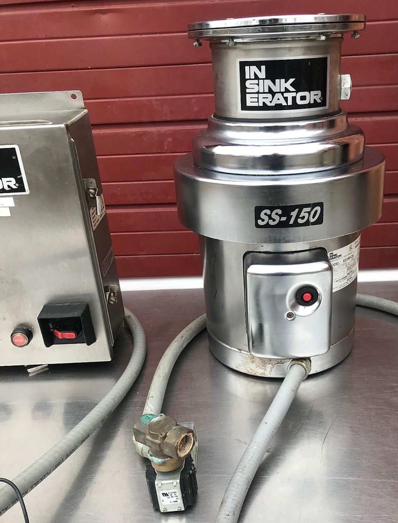 INSINKERATOR SS-150 1.5HP Comme Garbage Disposal CC101K-2 CONTROL PANEL FREESHIP