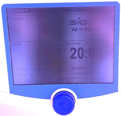 SIGMA® 4-16S 13.500 RPM DIGITAL GERMANY CENTRIFUGE & ROTOR WATCH VIDEO FREE SHIP