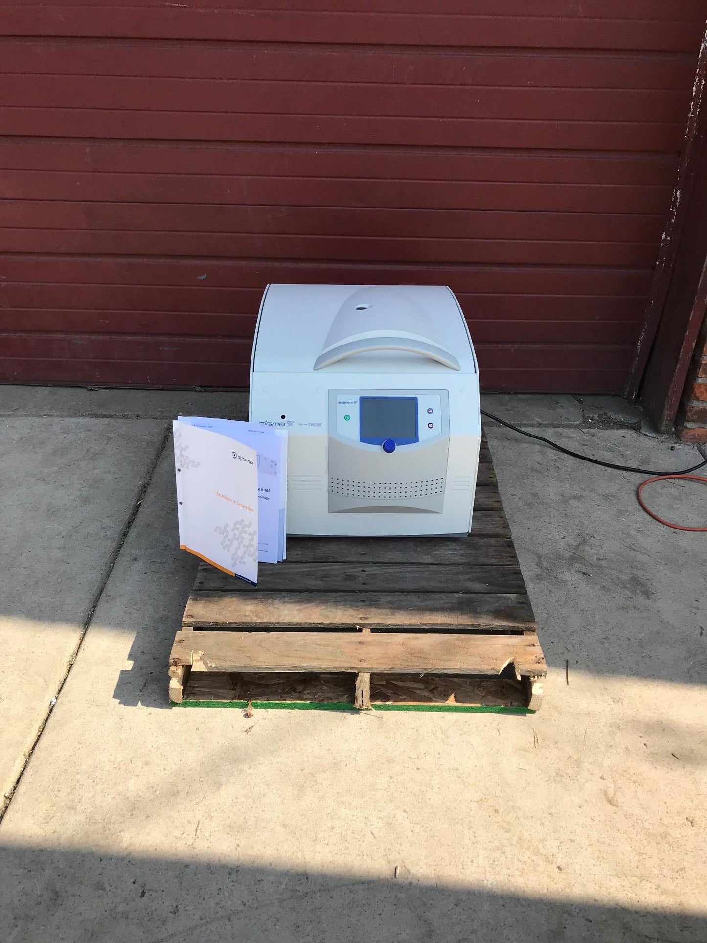 SIGMA® 4-16S 13.500 RPM DIGITAL GERMANY CENTRIFUGE & ROTOR WATCH VIDEO FREE SHIP