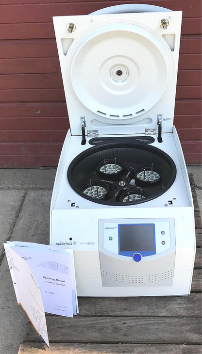 SIGMA® 4-16S 13.500 RPM DIGITAL GERMANY CENTRIFUGE & ROTOR WATCH VIDEO FREE SHIP