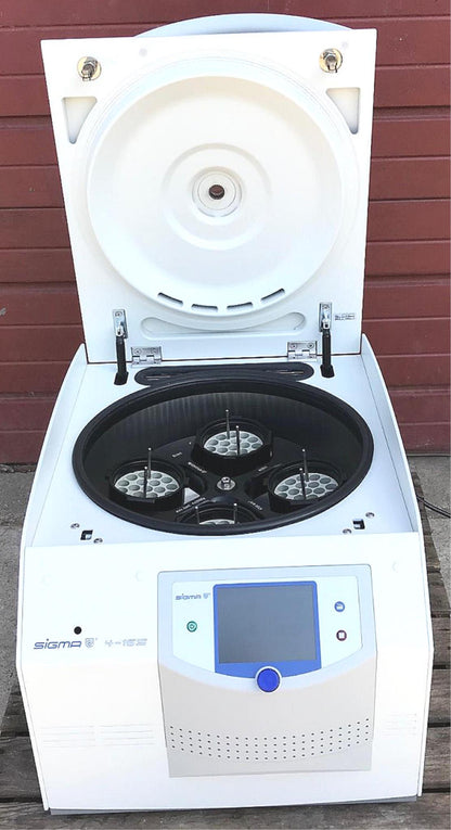 SIGMA® 4-16S 13.500 RPM DIGITAL GERMANY CENTRIFUGE & ROTOR WATCH VIDEO FREE SHIP