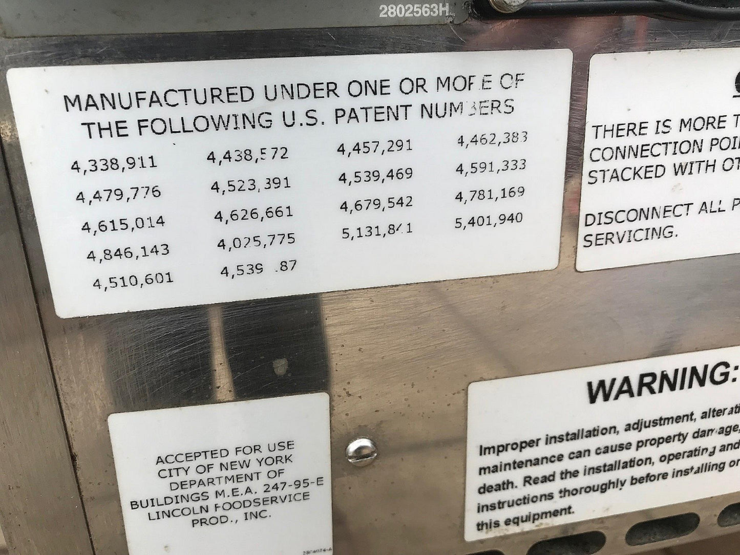 LINCOLN IMPINGER Model 1116 NATURAL GAS 120 VOLT CONVEYOR PIZZA OVEN WATCH VIDEO