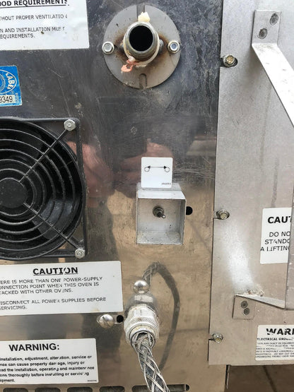 LINCOLN IMPINGER Model 1116 NATURAL GAS 120 VOLT CONVEYOR PIZZA OVEN WATCH VIDEO