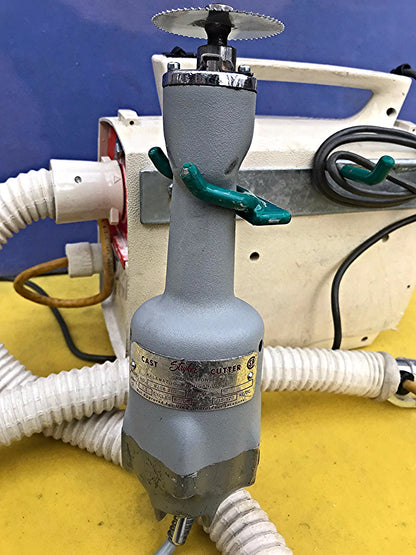 STRYKER 8208 CAST SAW CUTTER AUTOPSY INCLUDES BLADE & 865 VACUUM WATCH VIDEO