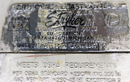 STRYKER 8208 CAST SAW CUTTER AUTOPSY INCLUDES BLADE & 865 VACUUM WATCH VIDEO