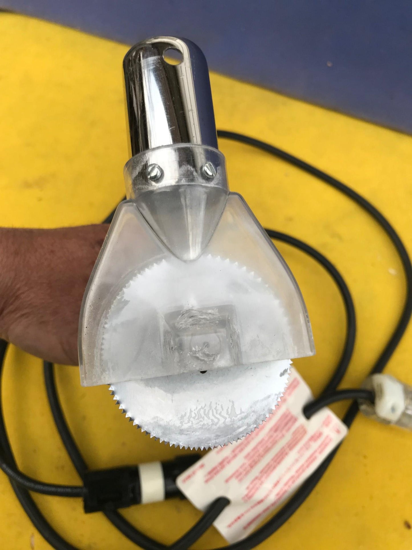 STRYKER 848 CAST SAW CUTTER AUTOPSY INCLUDES BLADE & VAC ADAPTOR WATCH VIDEO