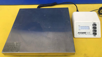 COLE PALMER ACCULAB SV-30 BENCH PLATFORM SCALE 66LB / 30KG BALANCE FREE SHIP