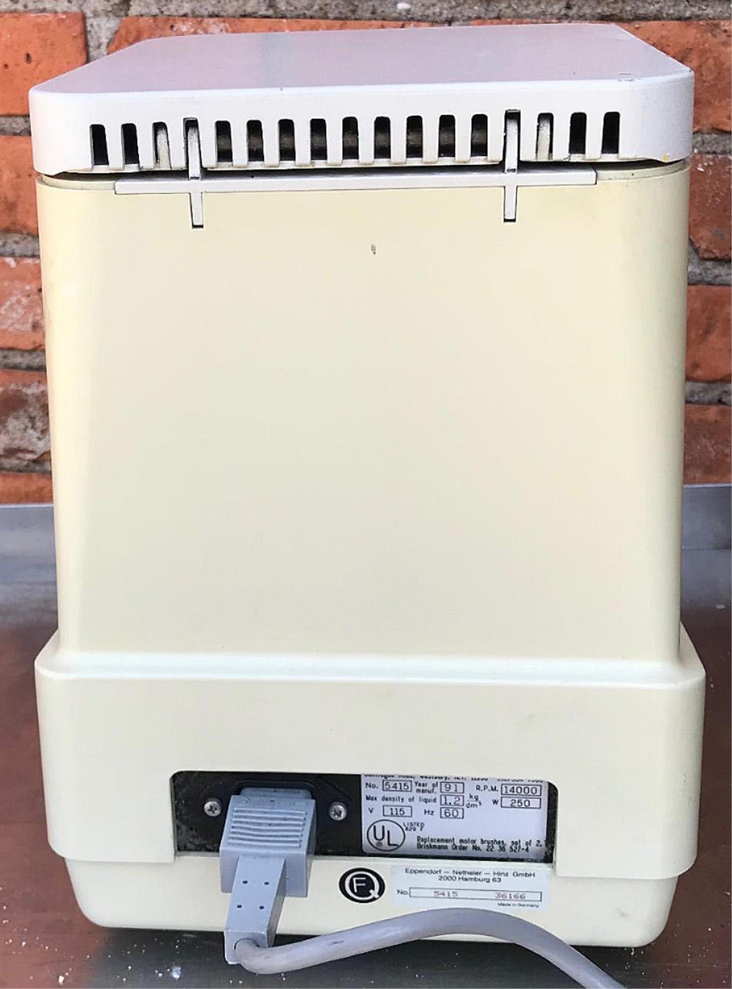 EPPENDORF 5415C with ROTOR 90 Day WARRANTY WATCH VIDEO FREE SHIPPING