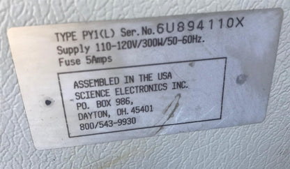 POLYTHERM TYPE PY-1 4 LITER HEATED WATER BATH with LID 90DAYWARRANTY FREE SHIP