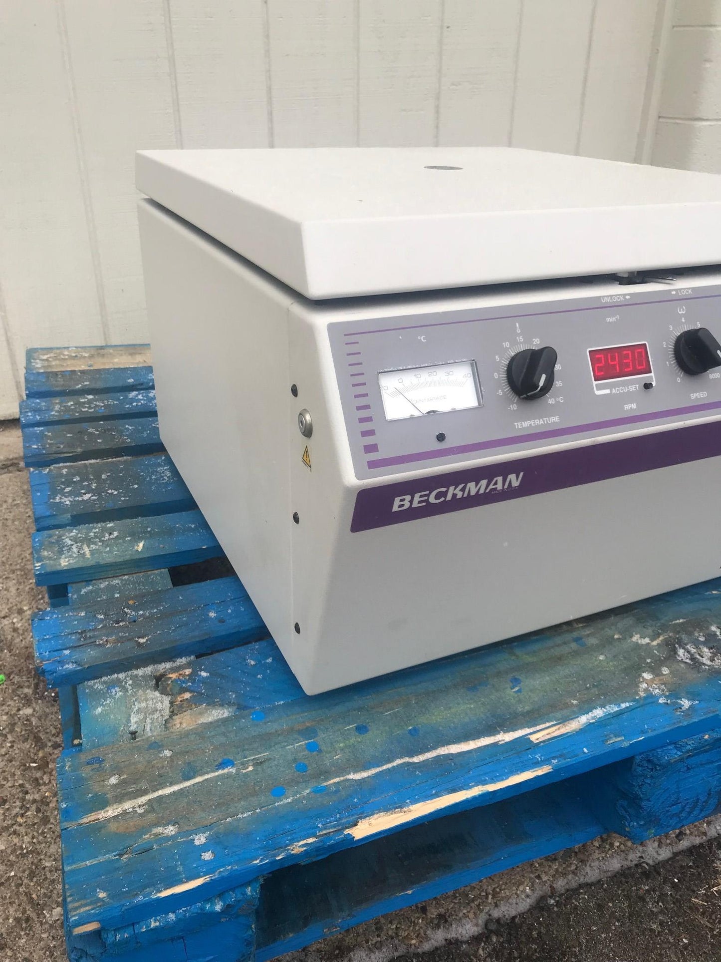 ALLEGRA 6-R REFRIGERATED CENTRIFUGE & GH-3.8 ROTOR BUCKETS WATCH VIDEO FREE SHIP