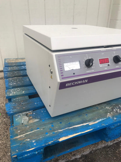 ALLEGRA 6-R REFRIGERATED CENTRIFUGE & GH-3.8 ROTOR BUCKETS WATCH VIDEO FREE SHIP