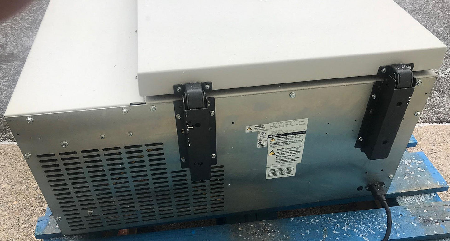 ALLEGRA 6-R REFRIGERATED CENTRIFUGE & GH-3.8 ROTOR BUCKETS WATCH VIDEO FREE SHIP