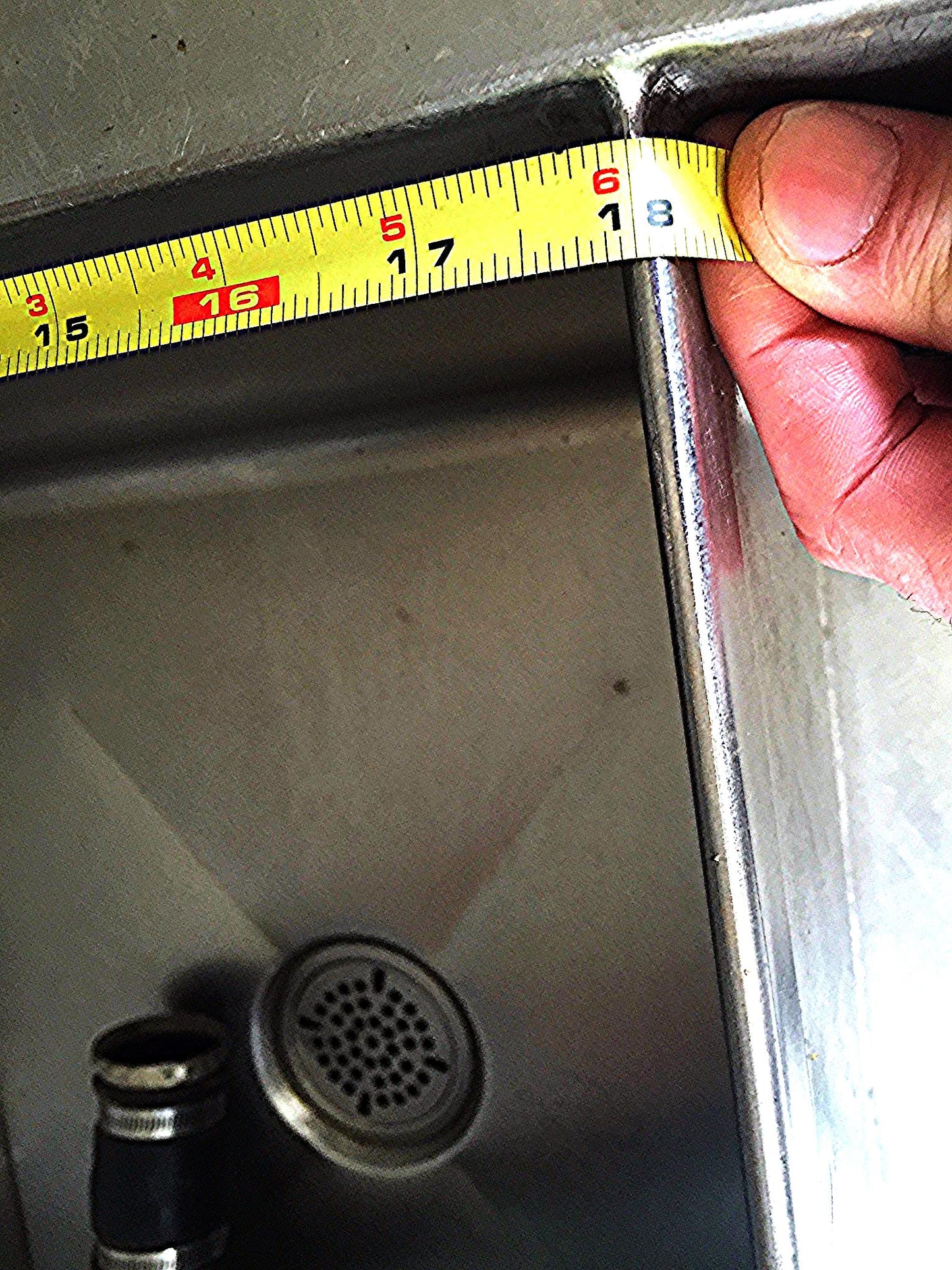 ELKAY 3 BOWL WASH RINSE SANITIZE STEEL COMMERCIALSINK 57w X 27.5d X 36"h FAUCET