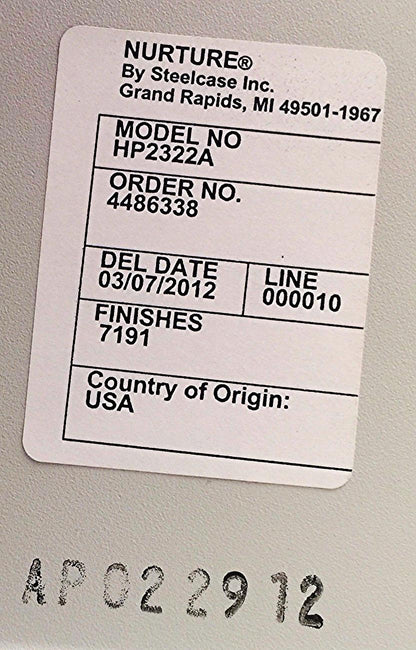 STEELCASE NURTURE HP2322a MEDICAL ADJUSTABLE CART & WORKTOOL