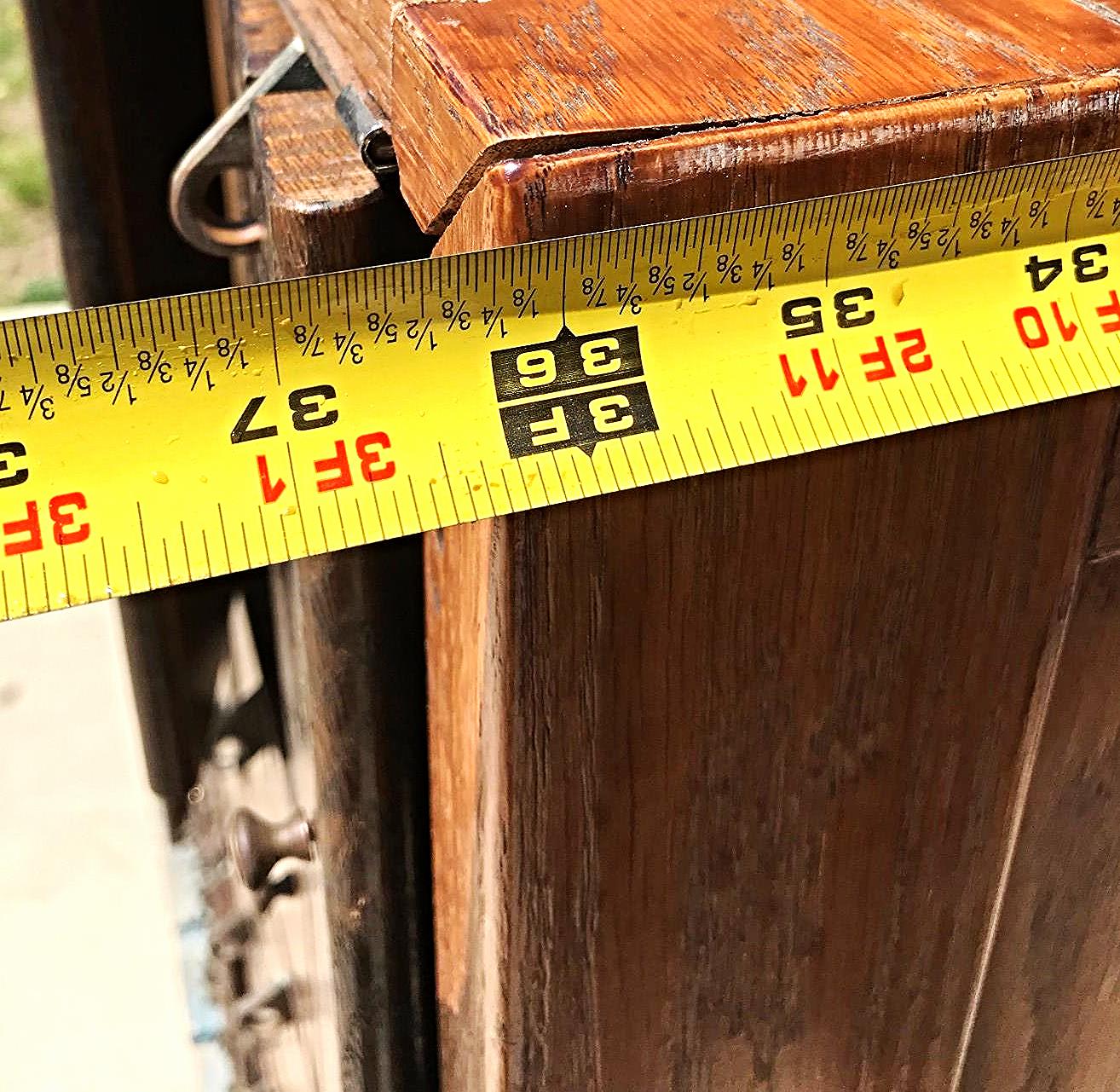 RARE 1940s VINTAGE OAK 88 CUBICLE MAILBOX 53Hx45Wx36D WineCabinet wBASE FREESHIP