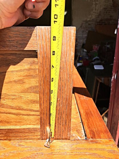 RARE 1940s VINTAGE OAK 88 CUBICLE MAILBOX 53Hx45Wx36D WineCabinet wBASE FREESHIP