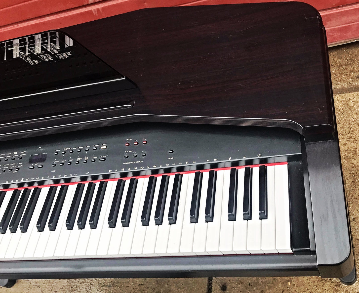 YAMAHA CLAVINOVA CVP-35 DIGITAL PIANO ORIGINAL BENCH FREE SHIPPING WATCH VIDEO