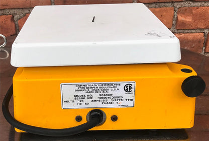 SYBRON THERMOLYNE CIMAREC 2 MODEL SP46925 HOT PLATE LAB 100%TESTED WATCH VIDEO