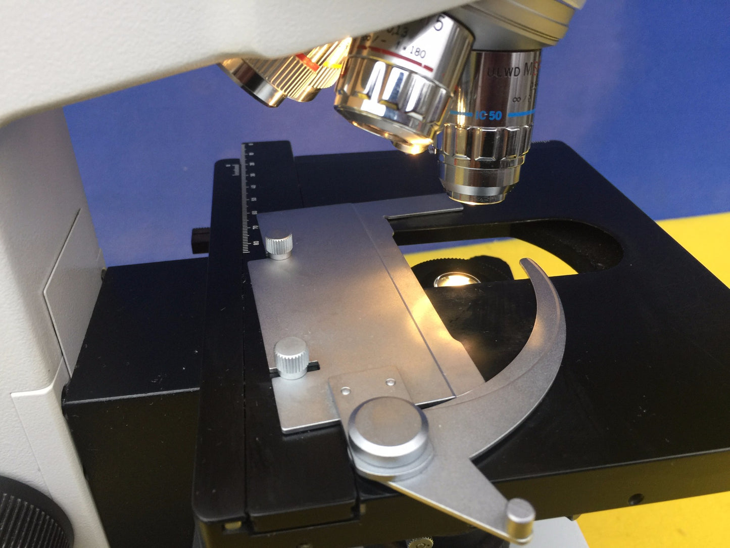 LEICA LEITZ LABORLUX S INSPECTION WILD BINOCULAR MICROSCOPE 5OBJECTIVES FREESHIP