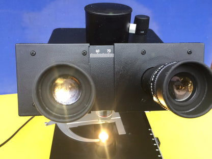 LEICA LEITZ LABORLUX S INSPECTION WILD BINOCULAR MICROSCOPE 5OBJECTIVES FREESHIP
