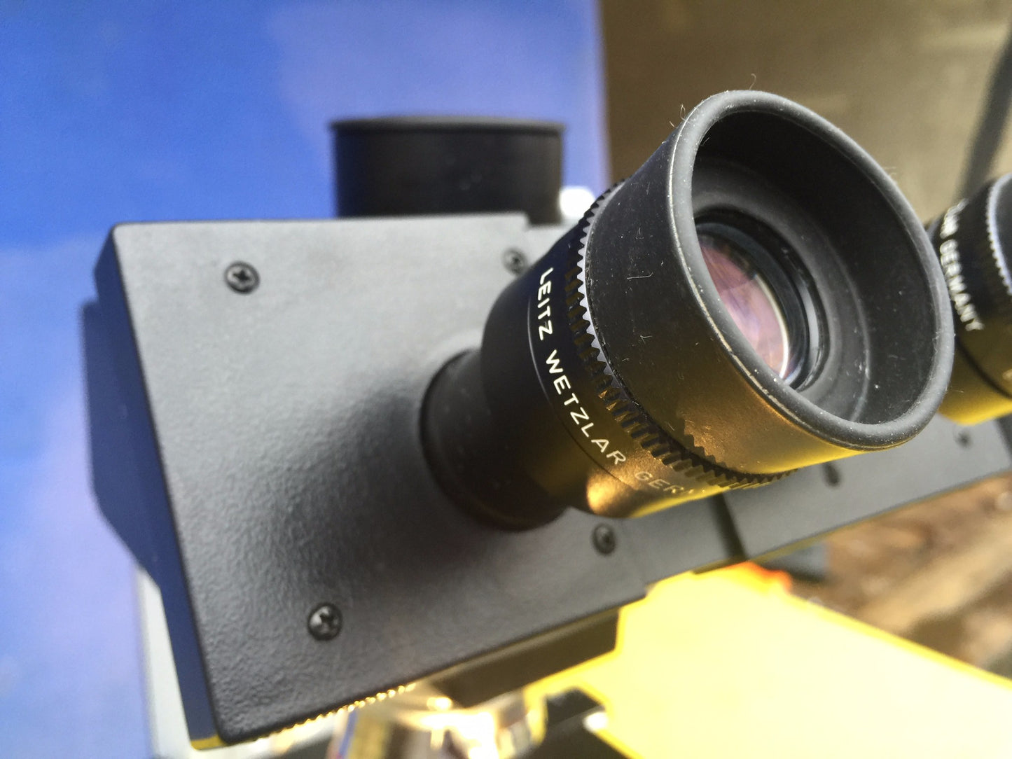LEICA LEITZ LABORLUX S INSPECTION WILD BINOCULAR MICROSCOPE 5OBJECTIVES FREESHIP