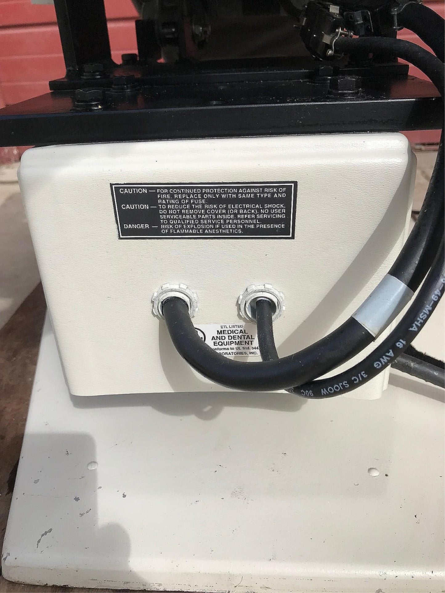 BOYD S-910/3 HI-LO POWER PATIENT EXAM SURGICAL CHAIR REMOTE WATCH VIDEO