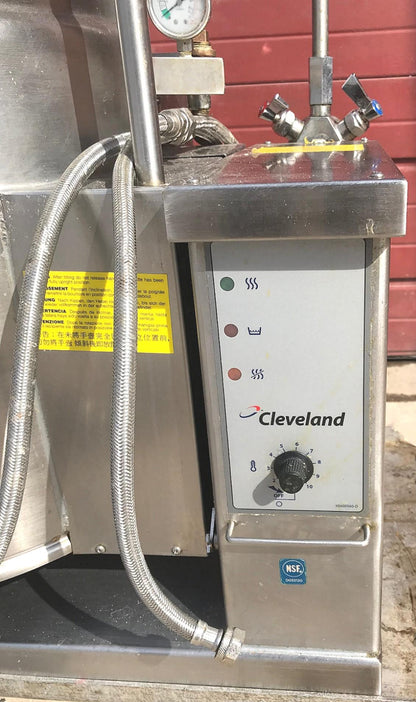 CLEVELAND KGT-12-T NATURAL GAS KETTLE POWERS ON WATCH VIDEO / FREE BUSINESS SHIP